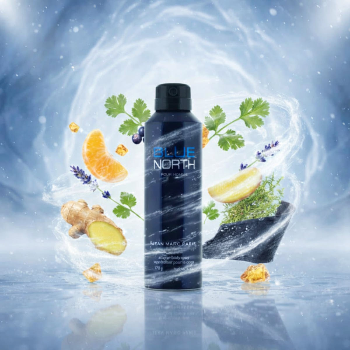 Body Spray Blue North 170G