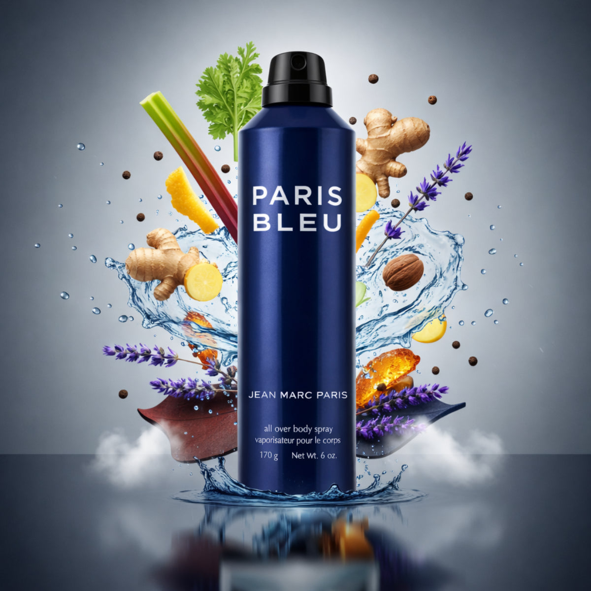 Body Spray Paris Bleu 170g