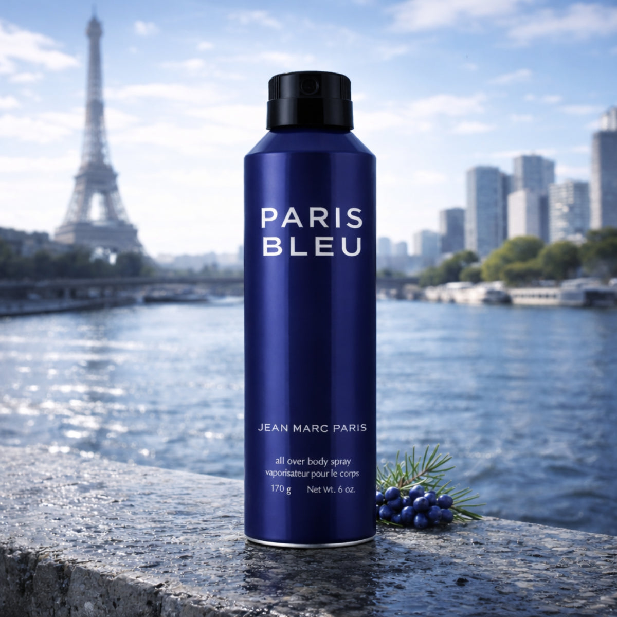 Body Spray Paris Bleu 170g