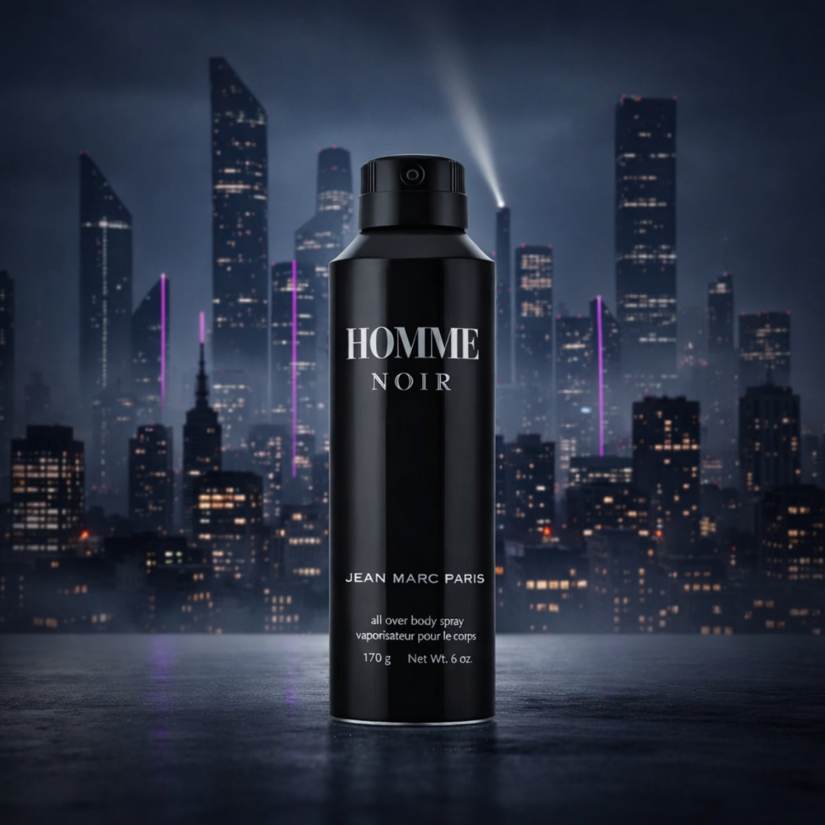 Body Spray Homme Noir 170g