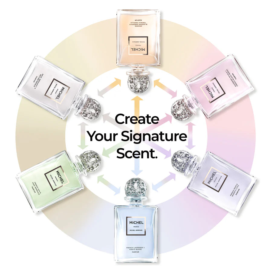 Michel - Orange Blossom Garden & French Vanilla Parfum - Free Layering Kit Included