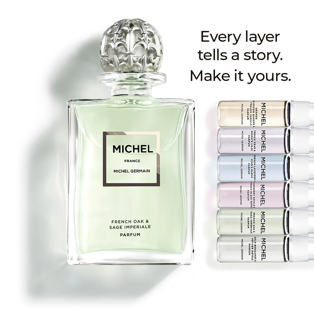 Michel - French Oak & Sage Imperiale Parfum - Free Layering Kit Included