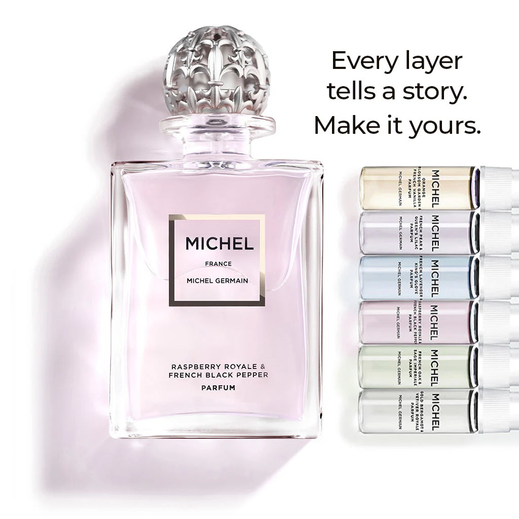 Michel - Raspberry Royale & French Black Pepper Parfum - Free Layering Kit Included